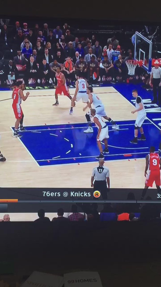Wonder if this was in most NBA Gms scouting reports?!?!?! Rebounds-Runs the floor- dunks in transition. @nyknicks https://t.co/Ze0L9wyIR6