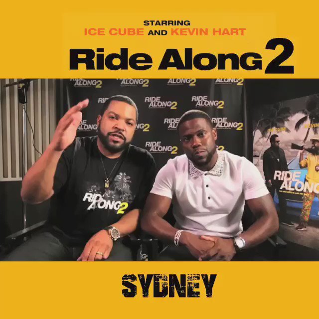 ????????Australia, who you ridin' wit this weekend? #RideAlong2 https://t.co/f3Q91Qwzye