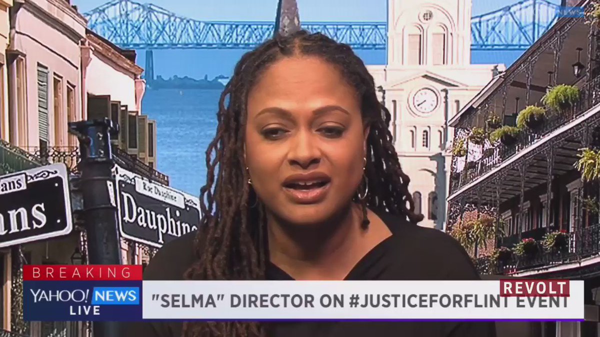 RT @RevoltTV: Ava DuVernay (@AVAETC) on #JusticeForFlint: https://t.co/mKxjBrIrtI https://t.co/gE2YpNEePS