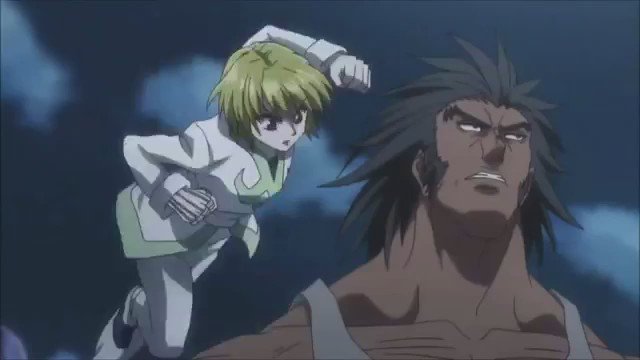 ここがハンターハンターの戦闘シーンの中で結構好きやわ〜#ハンターハンター ここがハンターハンターの戦闘シーンの中で結構好きやわ〜#ハンターハンター