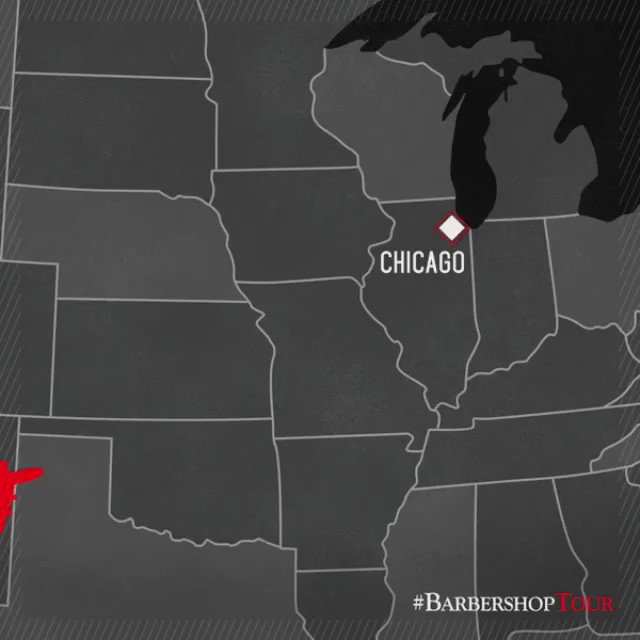 Chicago here we come! #barbershoptour Follow us @barbershopmovie & find out where the cast is gonna be hanging. https://t.co/IYtnEdYrdK