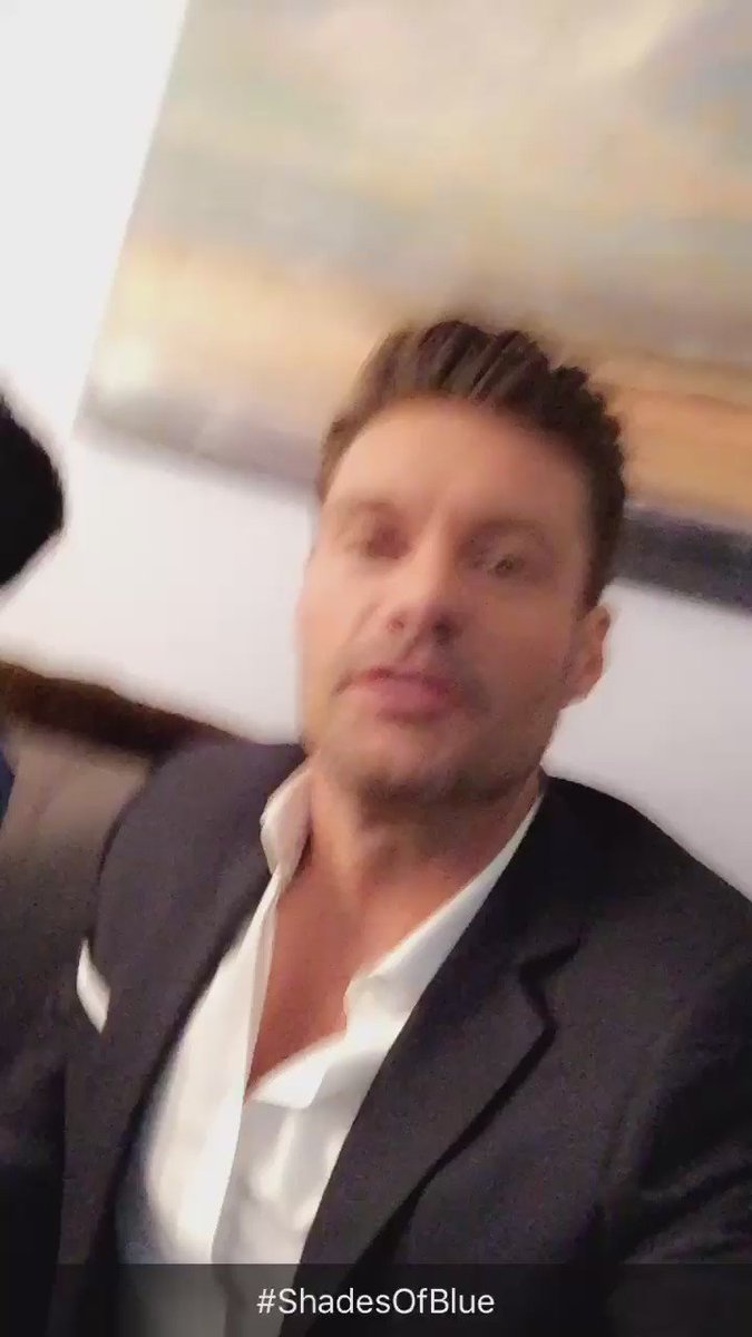 Thanks! @RyanSeacrest for being the FINALE party hype man!! #ShadesOfBlue https://t.co/m4w5hi9XZe