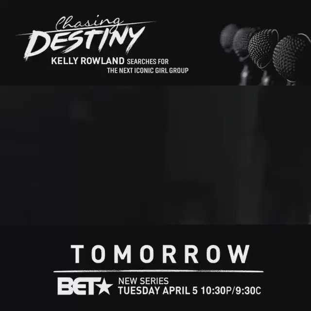 The journey begins tomorrow night on @BET! Get ready for the premiere of #ChasingDestinyBET! https://t.co/5la7AeLZdZ