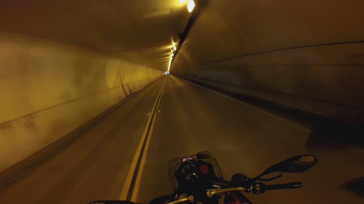RoadToImagine: Riding through some mountain tunnels in California. #RoadtoImagine https://t.co/HK7a9sEDEI