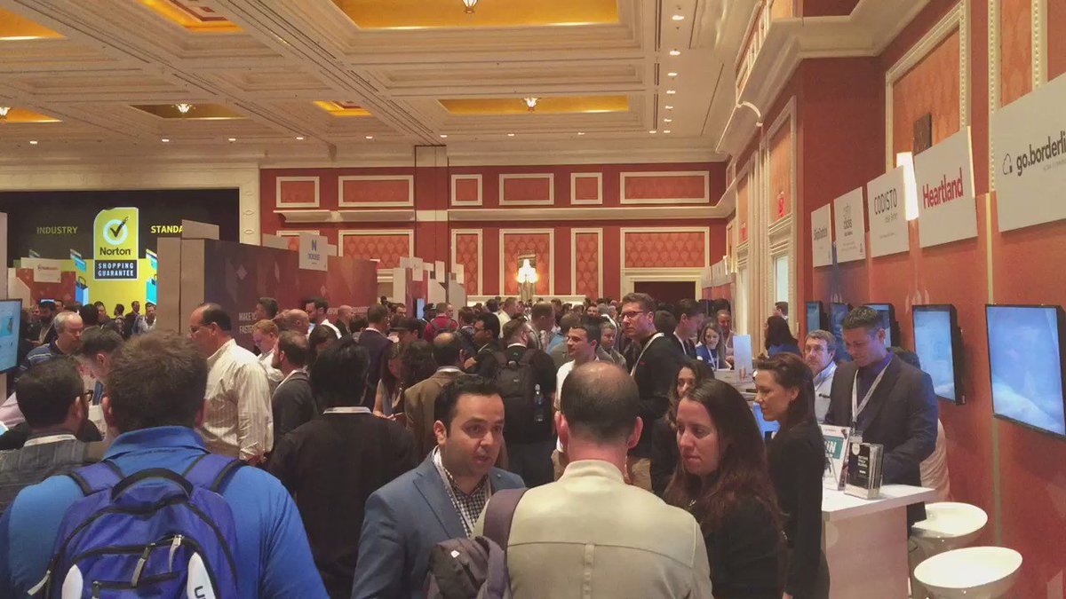 alexanderpeh: The #MagentoImagine Marketplace is open & the @PayPal4Business Booth is live! Come say hi to @braintree & @PayPal 👊 https://t.co/QhkopEG78L