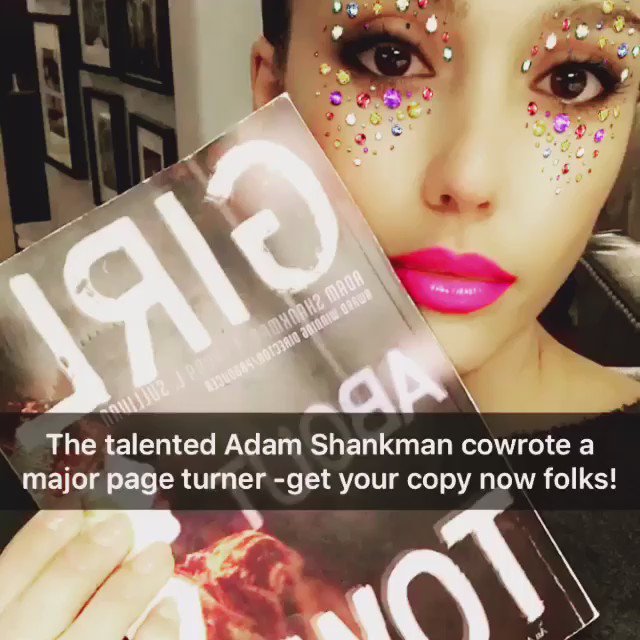 Congrats @adammshankman on #girlabouttown ! In bookstores & at https://t.co/TxqEyoWWSv now. LOVE THIS BOOK! So fun! https://t.co/EmDqn6GcKh