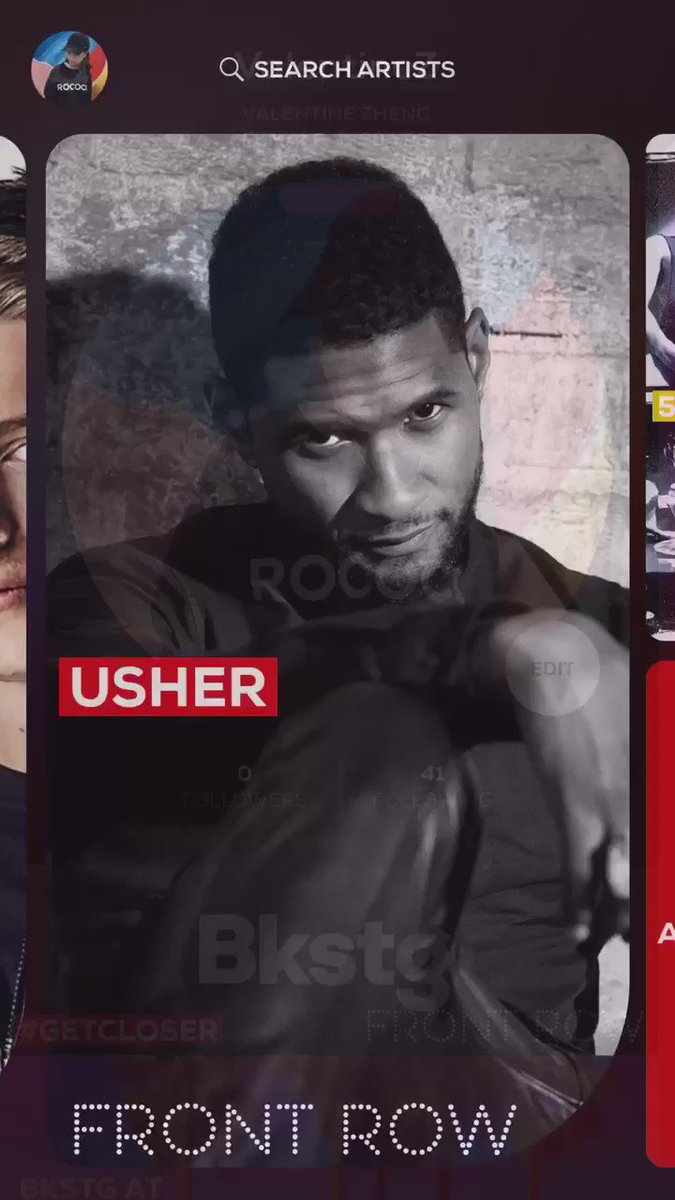 Get on Bkstg now! I'm watchin heads that r pushin #teamusher and signing their badge ???? https://t.co/R78FQ0i4Sh