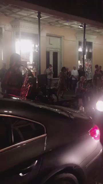 New Orleans is one of the best places I've ever visited, I'm so inspired being here, there's music everywhere!!! https://t.co/CtjUbo1TA9
