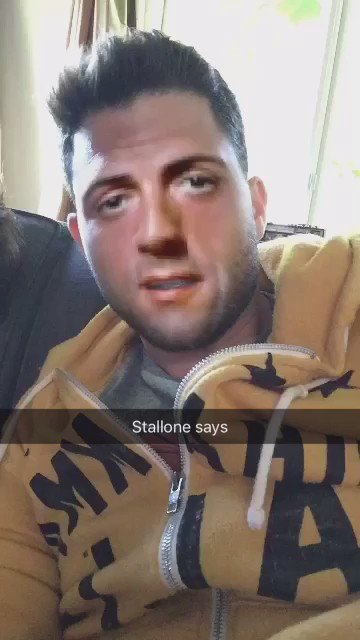 STALLONE THINKS I COULD HAVE BEEN A YOUNG ROCKY https://t.co/ltpYNX9Bn4