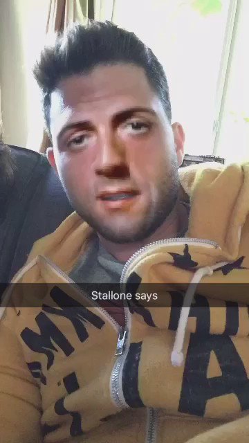 STALLONE THINKS I COULD HAVE BEEN A YOUNG ROCKY https://t.co/ltpYNX9Bn4