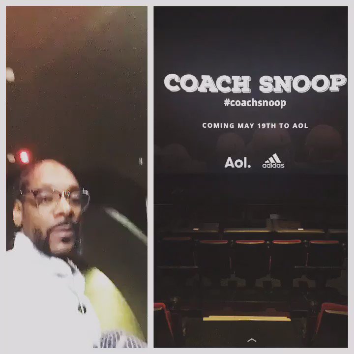 #coachsnoop comn to @aolsports May 19 !! ???????????????????? https://t.co/waGXMici4U