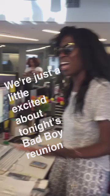 RT @corimurray: Snaps don't lie: when @essencemag homies are hyped for tonight's Bad Boy Family Reunion with @iamdiddy. #CantYouSee https:/…