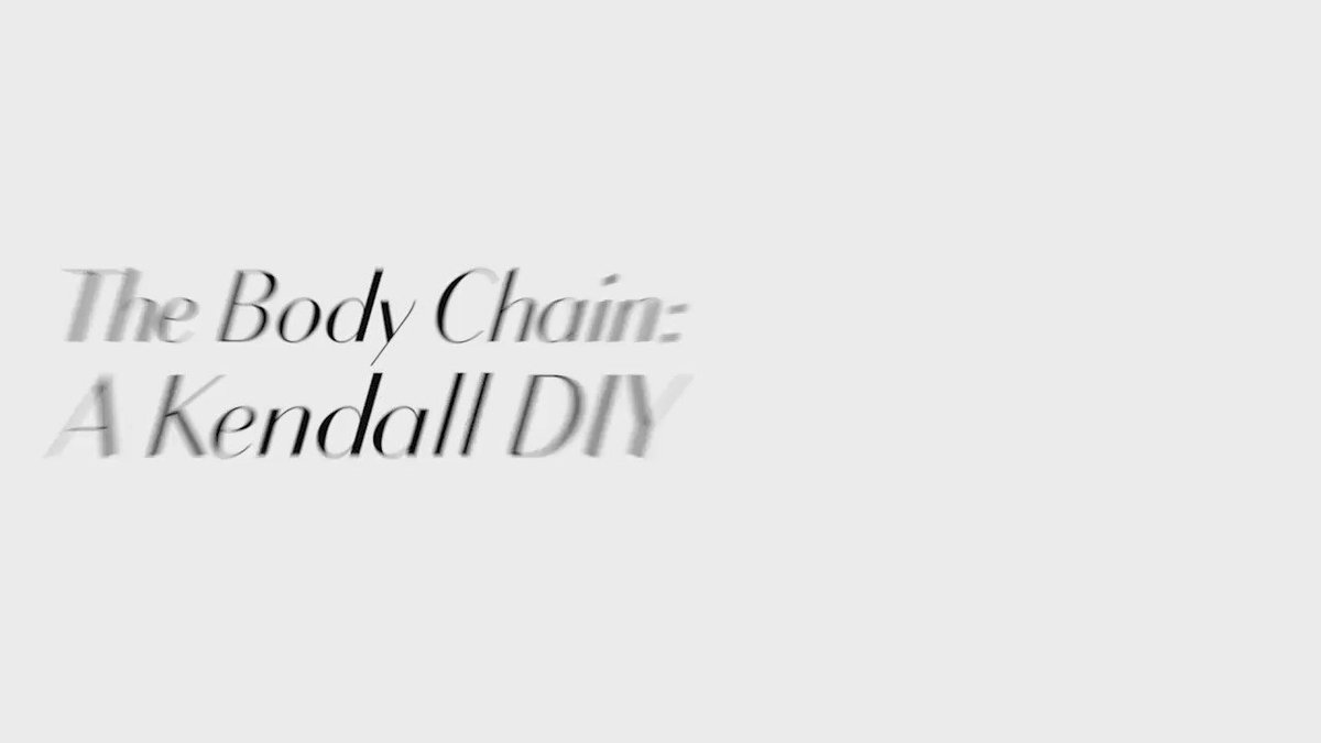 DIY body chains ⛓ On my app https://t.co/RgGNEsIiNX https://t.co/VBMYJerC5S