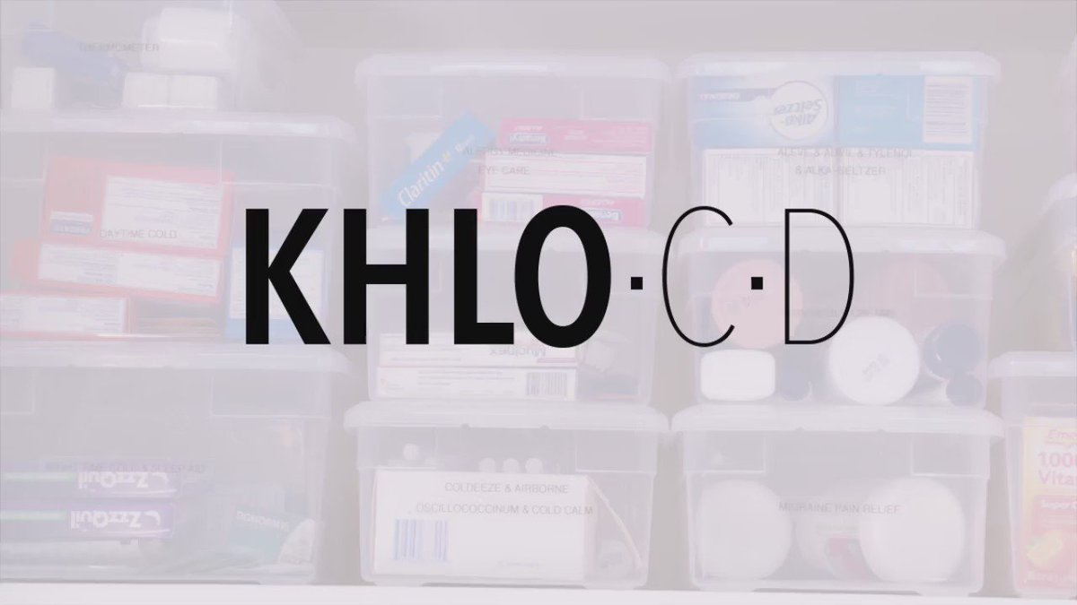 You guys are gonna laugh when u see how #KhloCD my medicine cabinet is LOL! Watch on my app! https://t.co/0nMwA61sTs https://t.co/rUaxtoh2t2
