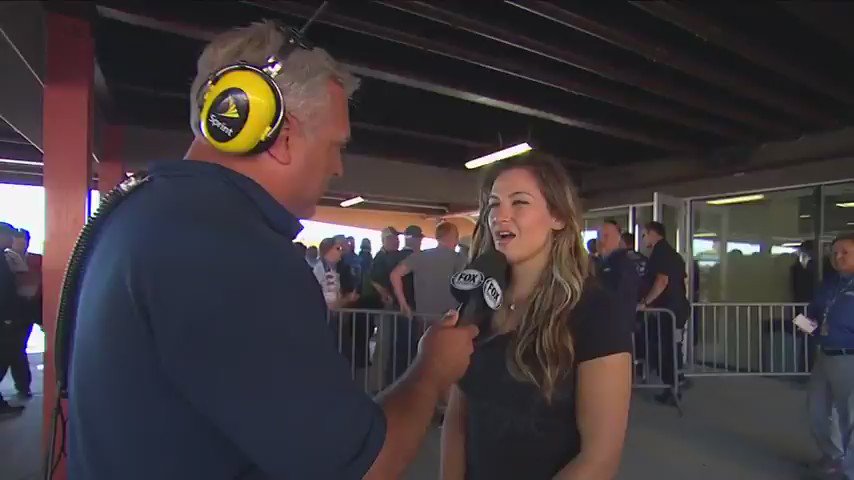 RT @NASCAR: .@MieshaTate's ready for her Grand Marshal duties at @MISpeedway ???? https://t.co/QWLlS4BqSD