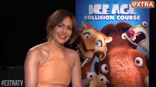RT @extratv: .@JLo dishes to our @hilariabaldwin about motherhood and her animated flick @IceAge, tonight on #ExtraTV! https://t.co/rz7ZpY5…