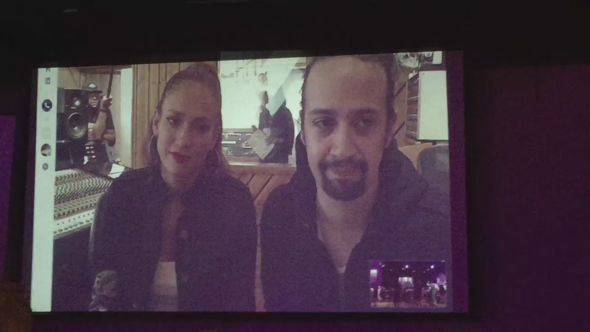 RT @stephanieallenn: Here's a clip of @JLo and @Lin_Manuel giving Orlando love. They Skyped in during a #SomosOrlando press conference http…