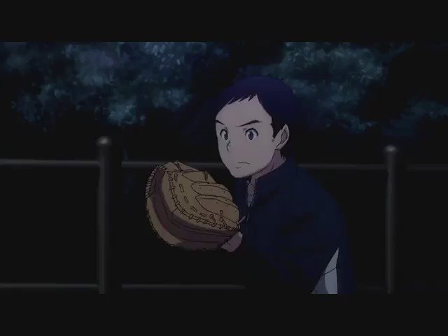 巧の球をキャッチできるのは俺だけ。と言わんばかりの豪の自信に満ち溢れた表情が、朝日をバックにとても輝いて見えます。オガイ 巧の球をキャッチできるのは俺だけ。と言わんばかりの豪の自信に満ち溢れた表情が、朝日をバックにとても輝いて見えます。オガイ