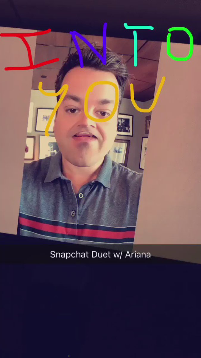 RT @jimmyfallon: #SnapchatDuet with @ArianaGrande on the show tonight. #IntoYou #FallonTonight https://t.co/63vtbB0hoF