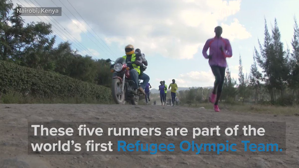 RT @TeamRefugees: They ran for their lives. Now they are running for gold.
The first #TeamRefugees will make history at the #Olympics https…