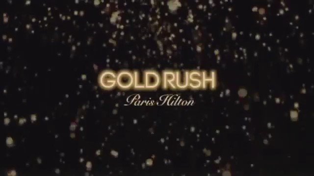 The premiere of my new  #GoldRushParisHilton commercial. ✨ A Moment. A Feeling. A Rush✨  https://t.co/zYpFxt6Ug7 https://t.co/B120GJUGVW