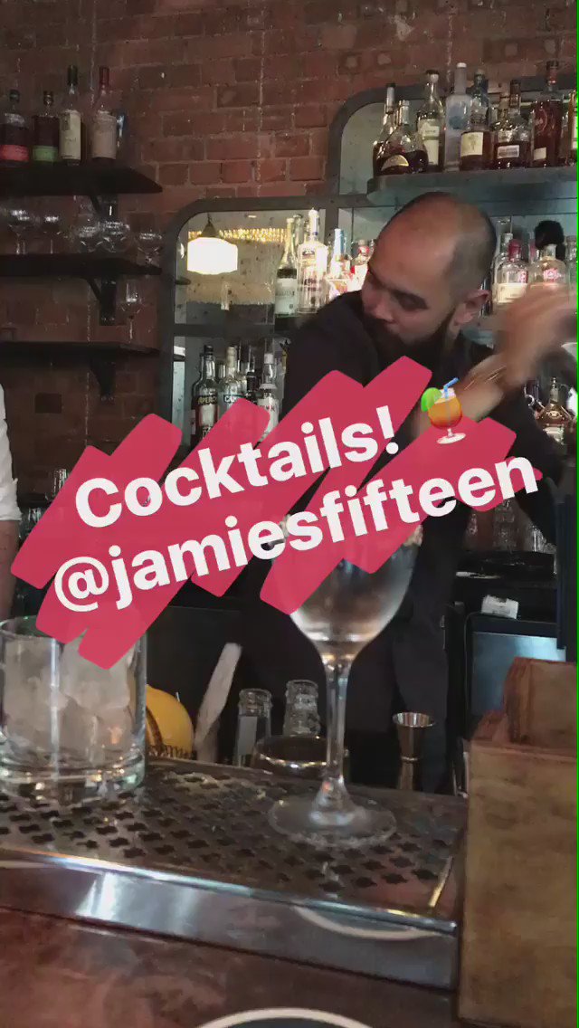 RT @symmetry_fast: Incredible cocktails tonight too @JamiesFifteen https://t.co/5WaV1kPeUi