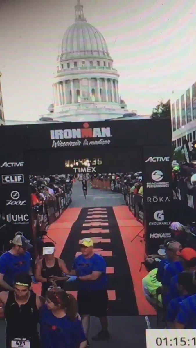 My little brother @DylanEfron finished the Wisconsin IRONMAN! Won 12th overall & qualified for finals. ???????????????????? ????#proud https://t.co/KOapQyO3h0