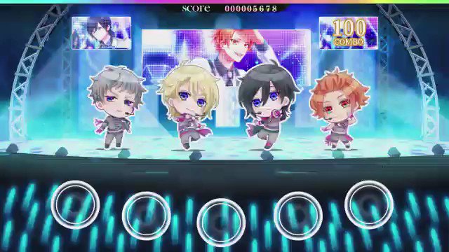 Bプロ アプリ B Project 無敵 デンジャラス のリズムゲームパートもコッソリ初公開 こっちもまだ完全なる仮バージョンなので リリース時は別物になる可能性が Bプロ 話題の画像がわかるサイト