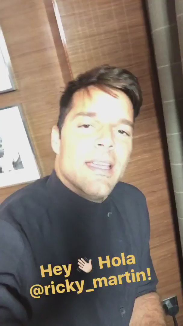 RT @instagram: Hola, @ricky_martin! Check out our story to go behind the scenes of his concert in London. https://t.co/kt0inRkgh7