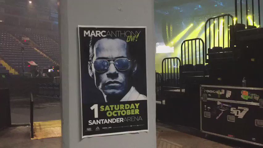 #MiGente from #Pennsylvania, we are at my sound and lighting check. See you tonight! #MarcAnthonyLive #Tour2016 https://t.co/QPMUA5Gix3