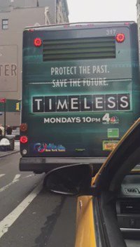 Protect the past. Save the future. Tomorrow! @NBCTimeless Monday 10/9c https://t.co/Ijz4vec7c0