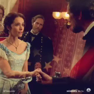 When Lucy meets Lincoln. 

#Timeless is back #tonight! 10 pm @nbctv #i❤️Lucy #Lincoln #1865 https://t.co/n2OZbYaUNX