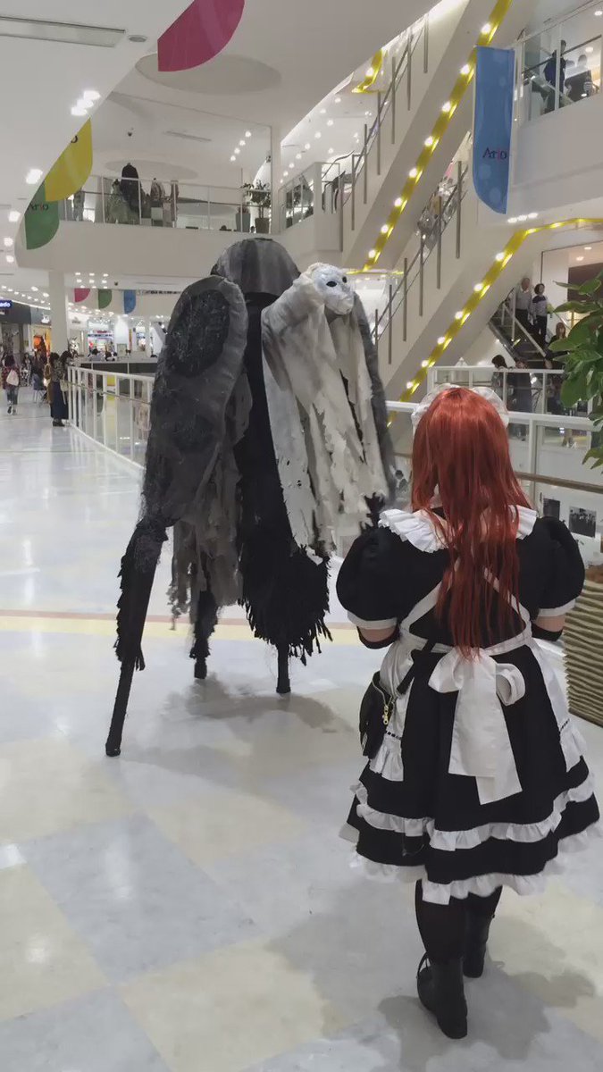 アリオ鳳きたらusjのホラーナイトもびっくりの怖いやつ練り歩いてるぜ 笑 話題の画像がわかるサイト
