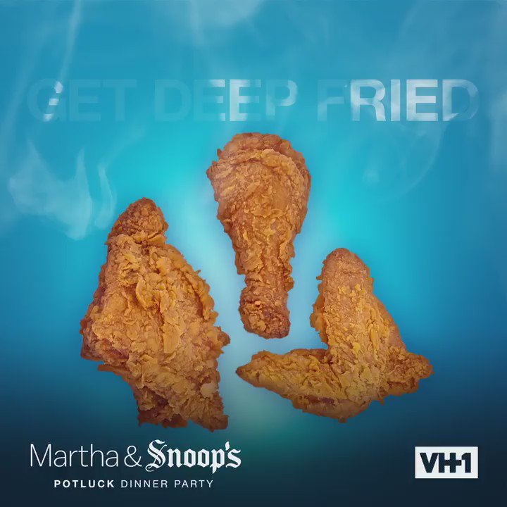 RT @VH1: Mondays are the new fried days! Get served MON NOV 7 10/9c! #MarthaAndSnoop https://t.co/vDtSnz5U4G