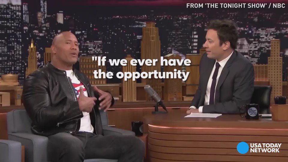 RT @usatodayvideo: @JimmyFallon's producer gets huge surprise from @TheRock and it will melt your heart. https://t.co/ugdu3uqi6E