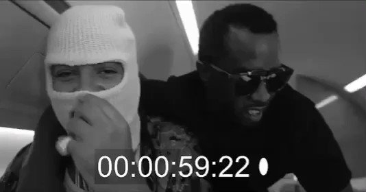 Young legend back at it ????????????@frenchmontana feat me!!! #CantFeelMyFace https://t.co/vVPWXCHGUh