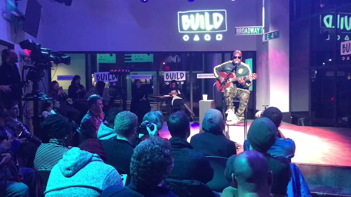 RT @BUILDseriesNYC: Right now at BUILD Studio @wyclef takes the stage ???? https://t.co/GKKBUWsa8F