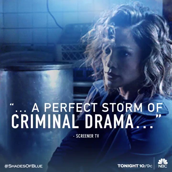 A perfect storm AND we are just getting started!! #ShadesOfBlue every SUNDAY at 10pm on @nbc! @EGTisme https://t.co/nWVoAjcpJc
