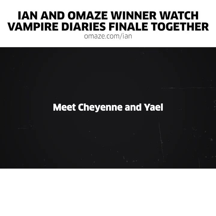 Time’s running out win a trip to hang with me at The Vampire Diaries convention! GO: https://t.co/VOrijKepSC https://t.co/3A00eLdzwh