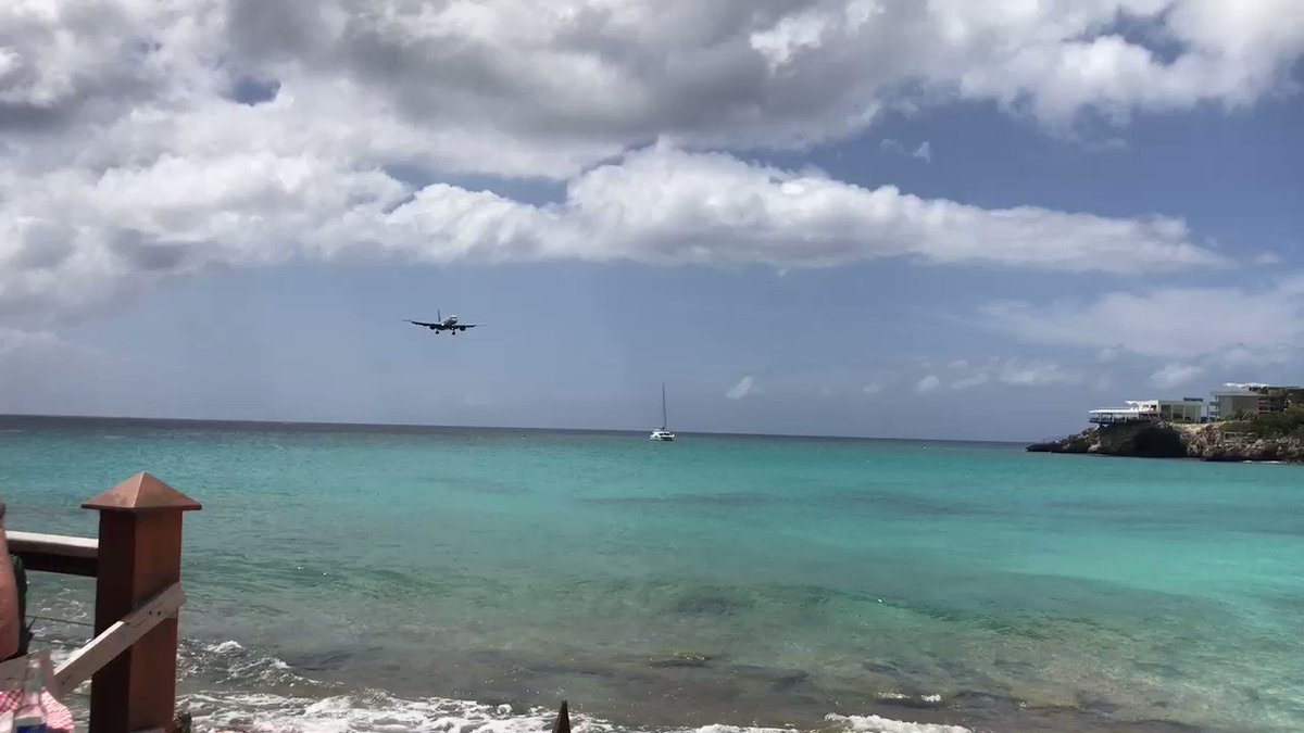 Viendo como aterrizan aviones #likeatourist #mahobeach ✈️✈️✈️ https://t.co/WKt2xktRyA