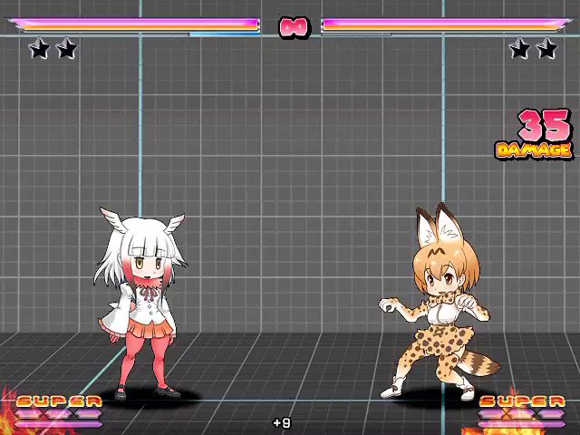 けものフレンズ格闘ゲーム2キャラ目「トキ」製作中。格ゲーマーなら誰もが思いつくネタをやってしまいました…(小声)※BGM けものフレンズ格闘ゲーム2キャラ目「トキ」製作中。格ゲーマーなら誰もが思いつくネタをやってしまいました…(小声)※BGM