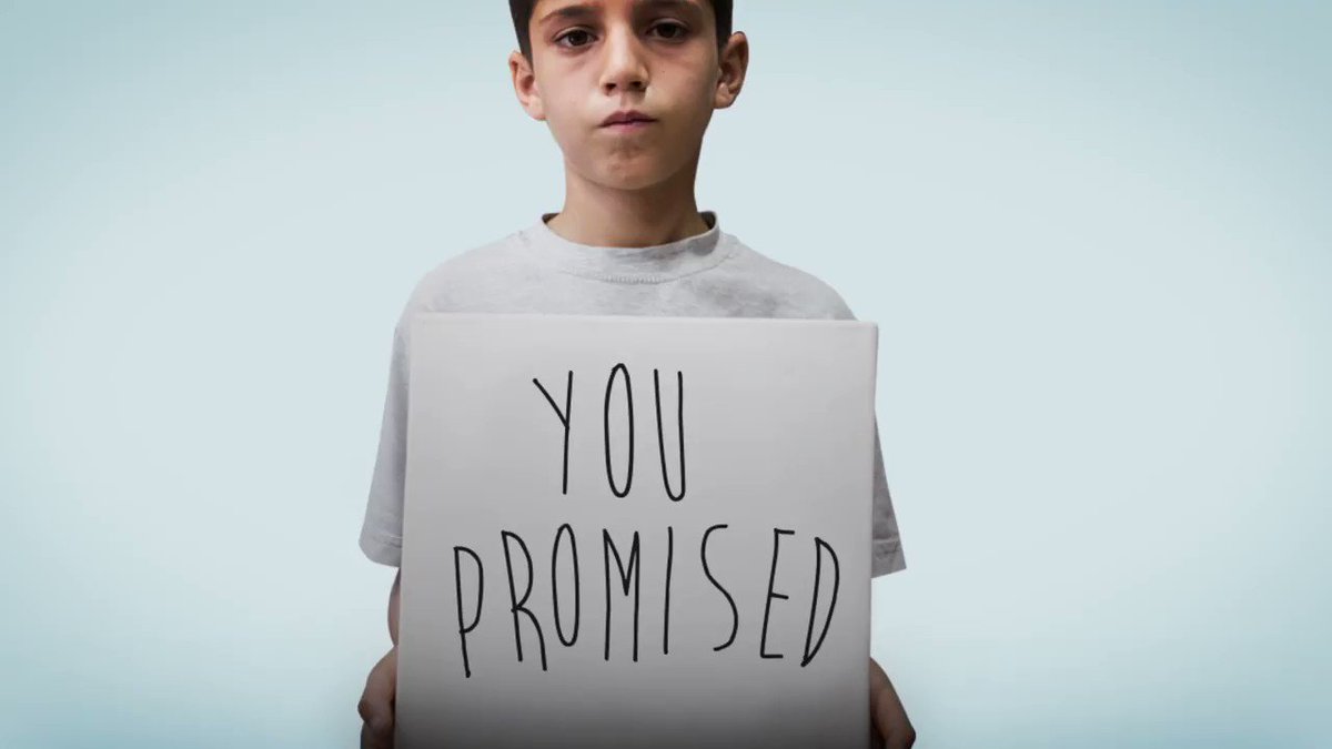 Will you join me in making world leaders keep their promise to Syrian refugee children? #YouPromised #SupportSyrians https://t.co/rKQEAYPzOf