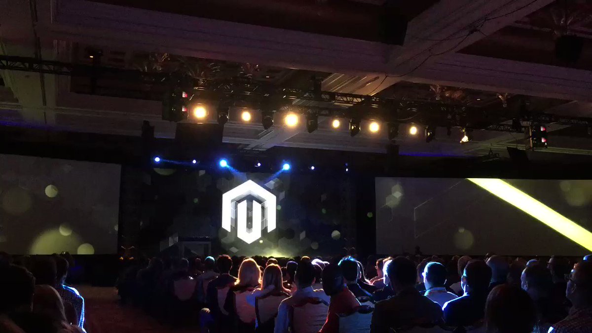 chris_vancity: The only thing missing from the #MagentoImagine intro is DJ @heyDARYLO spinning some tracks @iamotapete @iamota_ https://t.co/hi4vn0OGcI