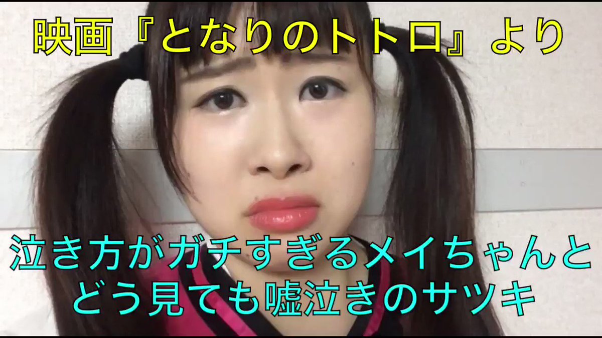 映画『となりのトトロ』より泣き方がガチすぎるメイちゃんとどう見ても嘘泣きのサツキ 映画『となりのトトロ』より泣き方がガチすぎるメイちゃんとどう見ても嘘泣きのサツキ