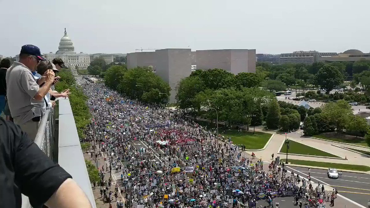 RT @Peoples_Climate: Check this out: this is one BIG #climatemarch in DC! https://t.co/ZgEe8wZqRU
