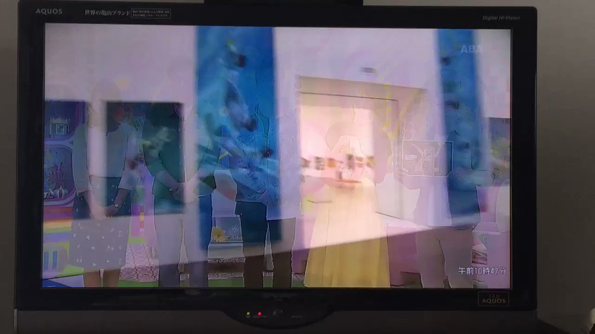 今朝の『ハッピィ』で『俺、ツインテールになります。』と水沢夢先生を紹介する木邨アナ。個人的に嬉しい(´∀`)#ABA#俺 今朝の『ハッピィ』で『俺、ツインテールになります。』と水沢夢先生を紹介する木邨アナ。個人的に嬉しい(´∀`)#ABA#俺