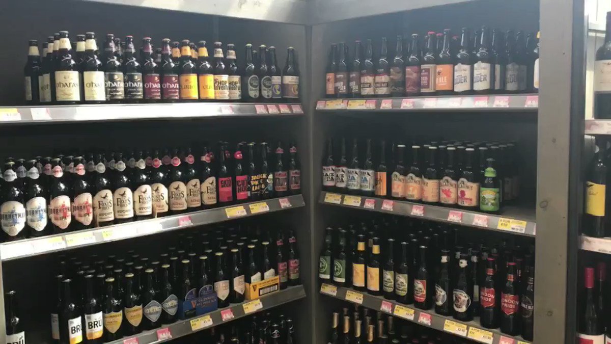 Huge Craft Range of quality beers 🍻 https://t.co/h7gM4c74JP