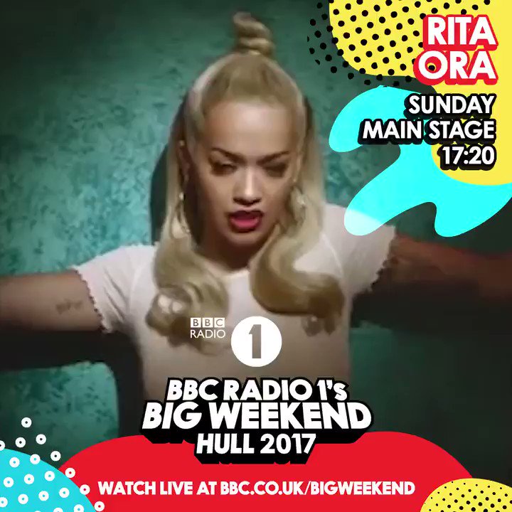 HULL! can't wait to see you all at @bbcr1 #bigweekend later - tune in live at https://t.co/XEihaKdGI1! https://t.co/vSNwmcSlYV