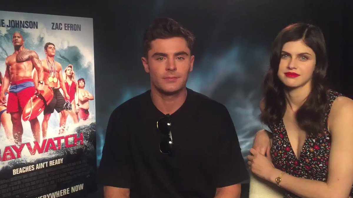 RT @ParamountUK: ☀️out, guns out! @ZacEfron and @AADaddario are answering your #AskZacAndAlexandra questions now! https://t.co/agwuNBC3Rd