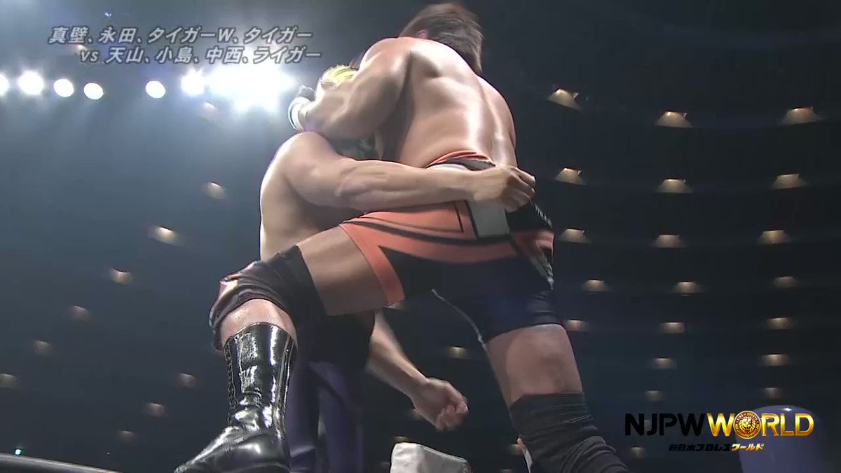 大阪城ホールで虎が舞う!タイガーマスクW のオーバーヘッド2連発!新日本プロレス上半期の大一番 #njdominion 大阪城ホールで虎が舞う!タイガーマスクW のオーバーヘッド2連発!新日本プロレス上半期の大一番 #njdominion